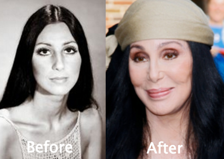Cher transformation over the years