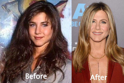 Jennifer Aniston has looked beautiful since young