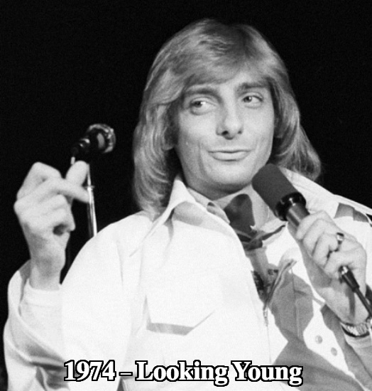 Barry Manilow before plastic surgery 1974