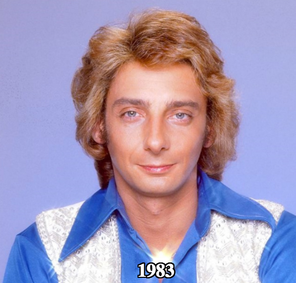 Barry Manilow before plastic surgery 1983