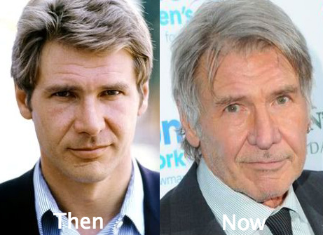 Harrison Ford Has never had plastic surgery