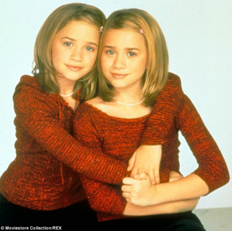 Mary-Kate Olsen And Ashley looked alike back then
