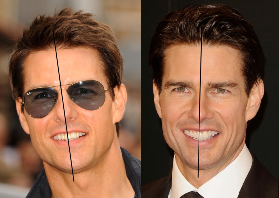 Tom Cruise Right Tooth the Middle