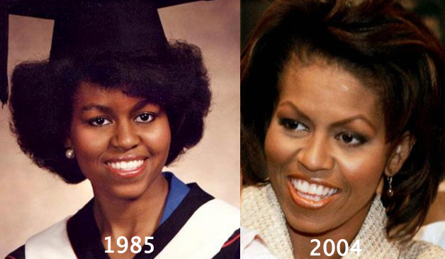 Michelle Obama plastic surgery rumors