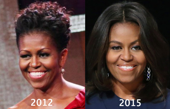 Michelle Obama still looks natural