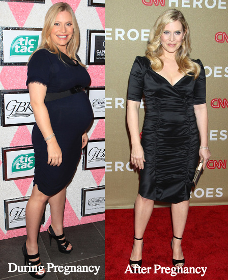 Emily Procter before and after pregnancy