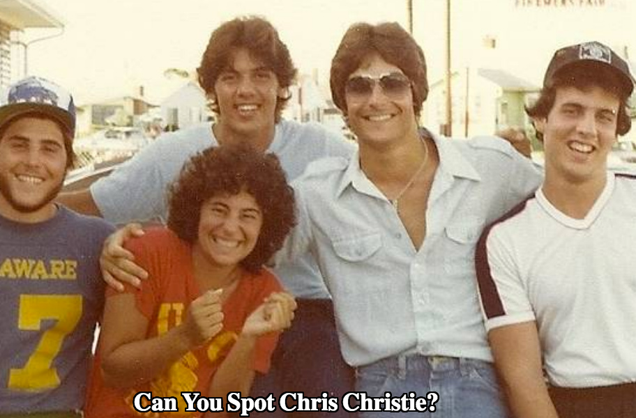Chris Christie young over the years