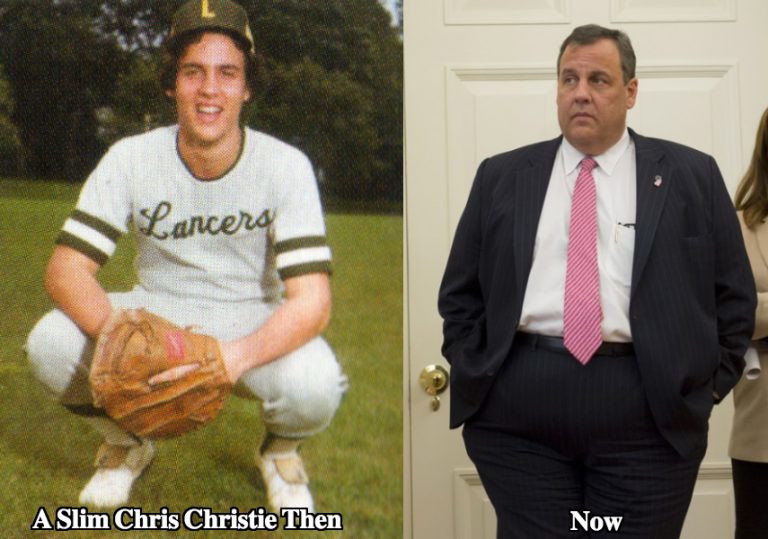 Chris Christie young slim and weight loss Latest Plastic Surgery