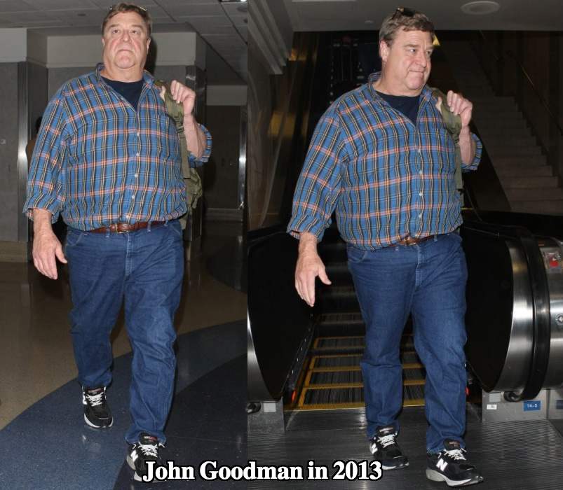 John Goodman jeans and shirt fat 2013