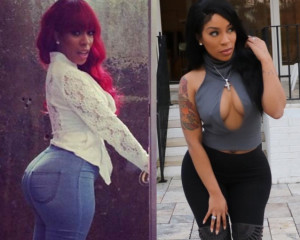 K Michelle Plastic Surgery Before and After Photos