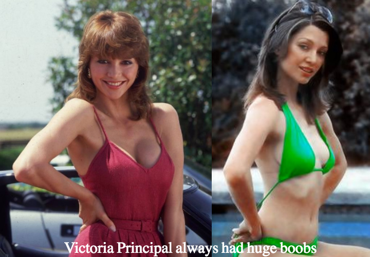 For Victoria Principal, her boobs have always been her biggest assets. 